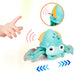 Vibe Geeks Interactive Crawling Octopus Toy With Obstacle