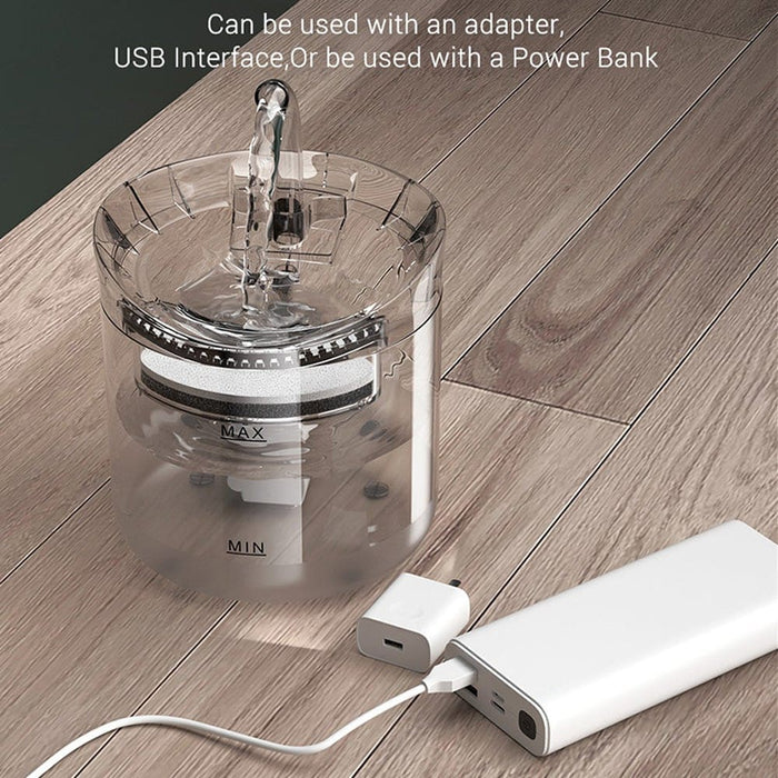 Vibe Geeks Usb Interface Automatic Induction Pet Drinking