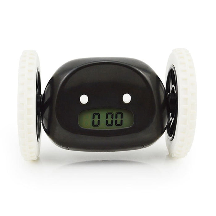 Vibe Geeks Led Lazy Running Electronic Digital Alarm Clock