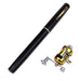 Vibe Geeks Mini Portable Pocket Pen Telescopic Fishing Rod