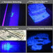 Vibe Geeks Mini Led Zoomable Uv Flashlight Ultraviolet