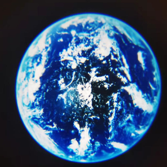 Vibe Geeks Moon And Earth Aluminum Projection Lamp-usb