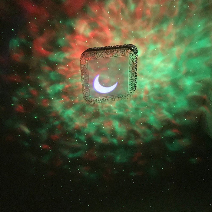 Vibe Geeks Nebula Moon And Starry Night Sky Led Light
