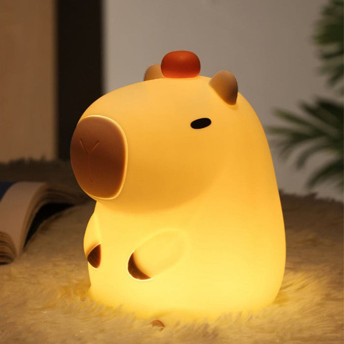 Vibe Geeks Novelty Cartoon Capybara Shaped Soft Silicone