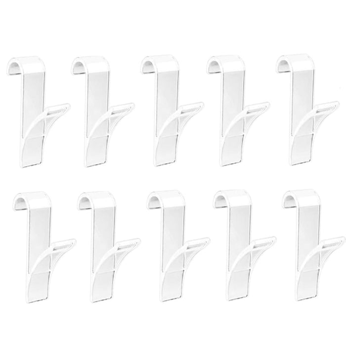 Vibe Geeks Pack Of 10 Kitchen And Bathroom Hanging Clips