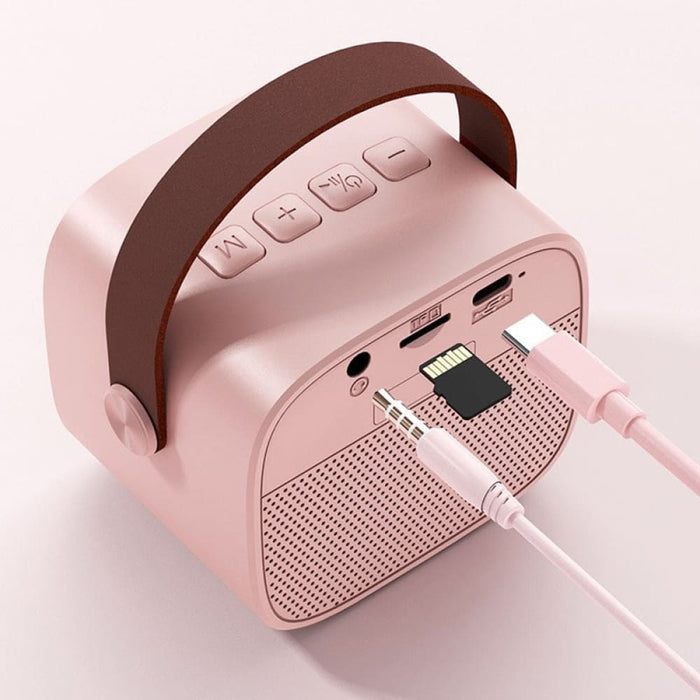 Vibe Geeks Portable Karaoke Speaker Machine With 6 Sound