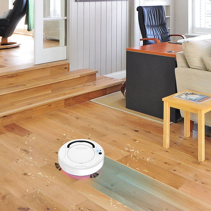Vibe Geeks Portable Robot Vacuum Cleaner Sweeper - usb