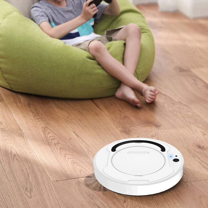 Vibe Geeks Portable Robot Vacuum Cleaner Sweeper - usb