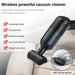 Vibe Geeks Portable Wireless Mini Car Vacuum Cleaner