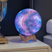 Vibe Geeks 3d Print Led Night Sky Decorative Lamp - Usb
