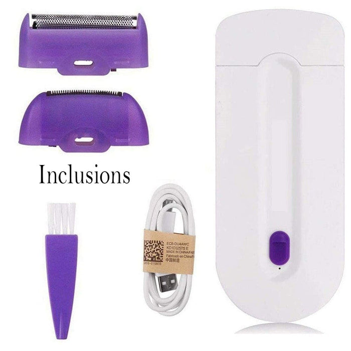 Vibe Geeks Usb Rechargeable Epilator Laser Hair Remover