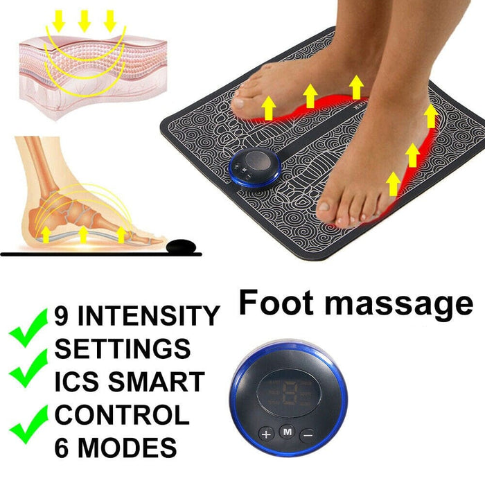 Vibe Geeks Usb Rechargeable Foot Cushion and Massager