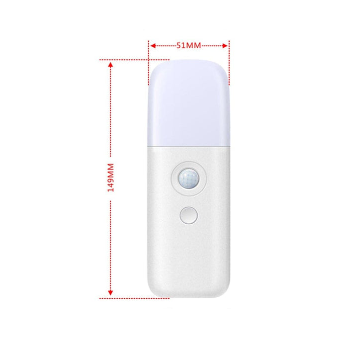 Vibe Geeks Usb Rechargeable Indoor Motion Sensor Sos Led