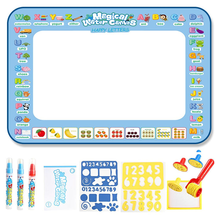 Vibe Geeks Reusable Mess Free Aqua Magic Doodle Mat