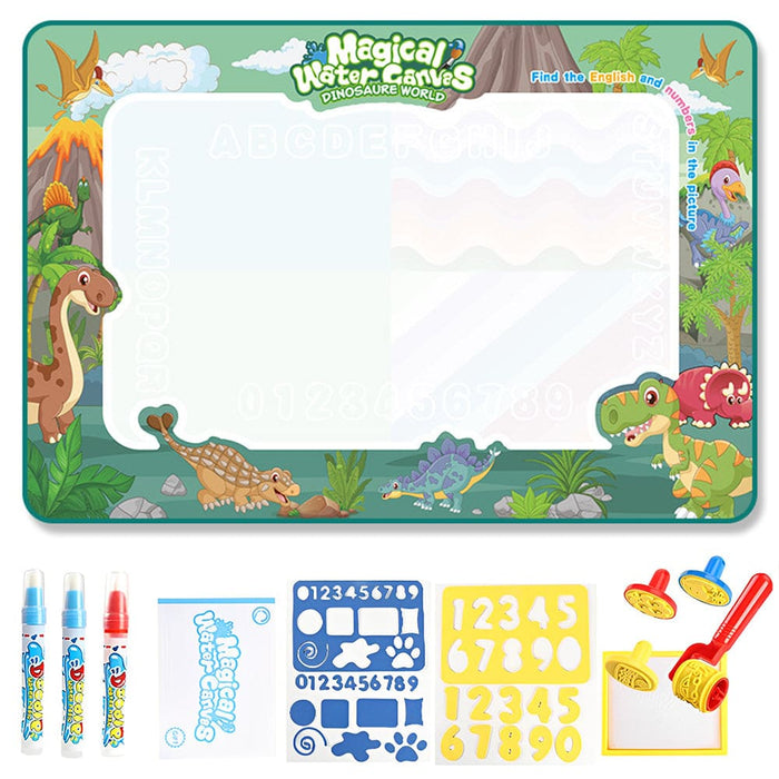 Vibe Geeks Reusable Mess Free Aqua Magic Doodle Mat