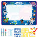 Vibe Geeks Reusable Mess Free Aqua Magic Doodle Mat