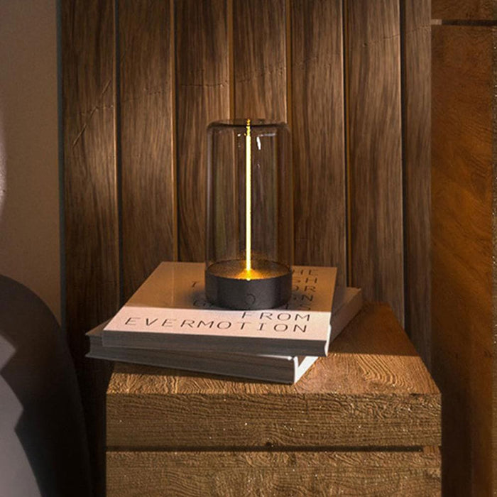 Vibe Geeks Sleek Cordless Magnetic Filament Table Lamp