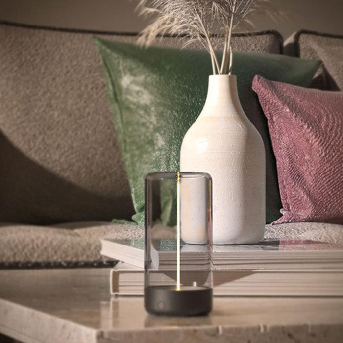 Vibe Geeks Sleek Cordless Magnetic Filament Table Lamp