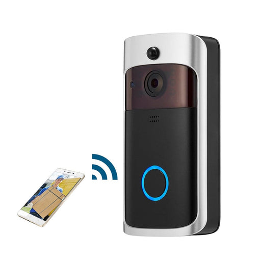 Vibe Geeks Hd Smart Wifi Security Video Doorbell - Battery
