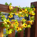 Vibe Geeks Solar Powered Decorative Sunflower Led String