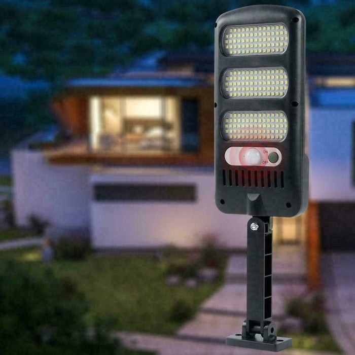 Vibe Geeks Led Solar Street Wall Light Pir Motion Sensor