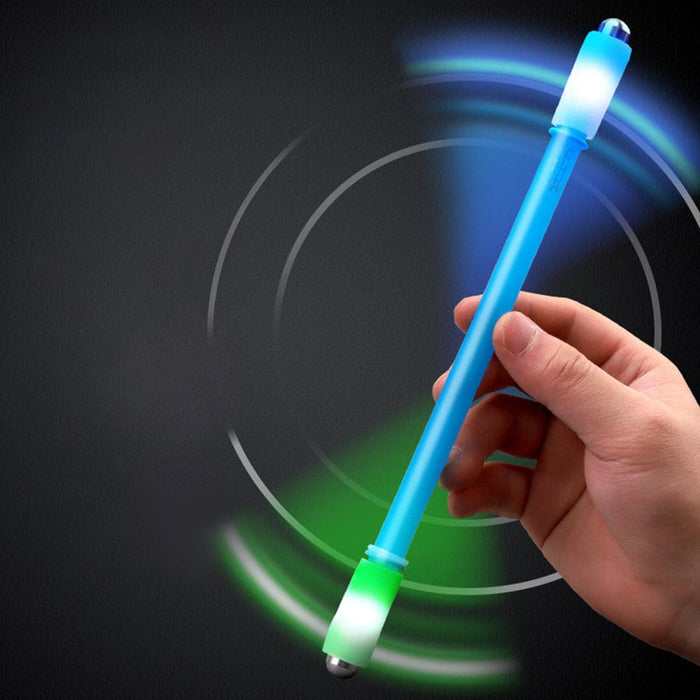 Vibe Geeks Stress Relief Spinning Pen Flying Ballpoint