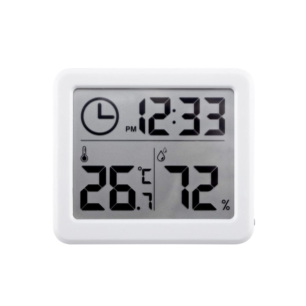 Vibe Geeks Thermometer and Humidity Monitor with 3.2‚äù Lcd