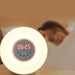 Vibe Geeks Touch Sensor Digital Alarm Clock Sunrise Sunset