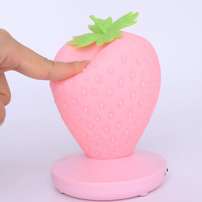 Vibe Geeks Touch Sensor Strawberry Children’s Led Night
