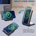 Vibe Geeks Vertical Folding 2 - in - 1 Wireless Magnetic