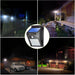 Vibe Geeks Wall Mount 20 Led Motion Sensor Solar Lights