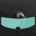 Vibe Geeks Waterproof Anti - fog And Rainproof Helmet Lens