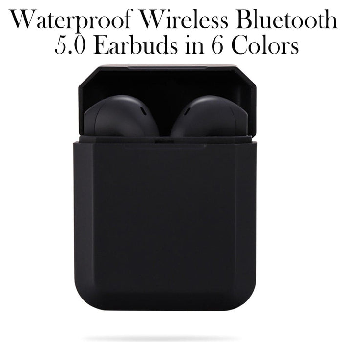 Vibe Geeks Waterproof Wireless Bluetooth 5.0 Earbuds - Usb