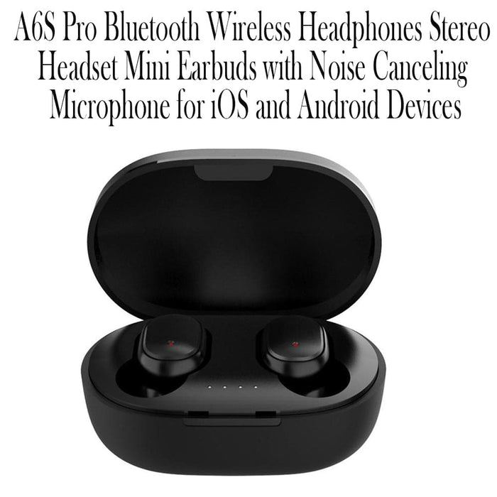 Vibe Geeks Wireless Headphones Stereo Headset Mini Earbuds