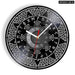 Viking Vegvisir Runes Vinyl Record Wall Clock