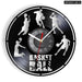 Vintage Basketball Player Vinyl Wall Clock