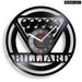 Vintage Billiards Vinyl Clock