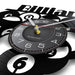 Vintage Billiards Vinyl Clock