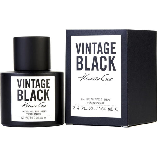 Vintage Black Edt Spray by Kenneth Cole for Men - 100 Ml