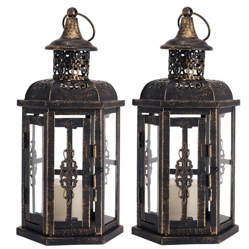 Vintage Candle Holder Lanterns for Garden Home Decor