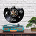 Vintage Cologne Skyline Vinyl Wall Clock