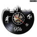 Vintage Cologne Skyline Vinyl Wall Clock