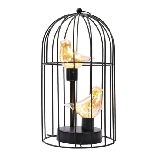 Vintage Creative Birdcage Hollow Table Lamps For Home Decor