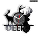 Vintage Deer Hunting Wall Clock