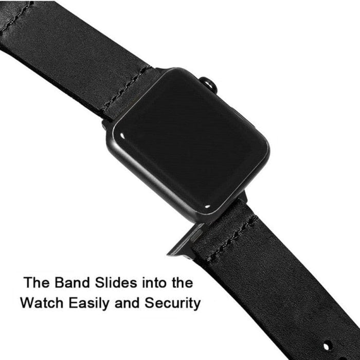 Vintage Genuine Leather For Apple Watch
