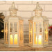 Vintage Glass Lighting Decorative Candle Lantern For Home