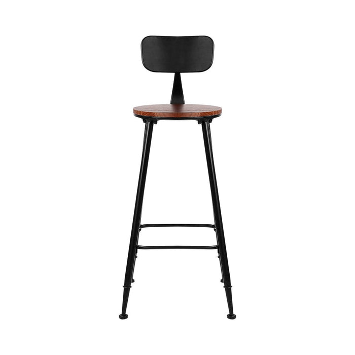 4x Vintage Industrial Bar Stool Retro Barstools Dining