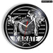 Vintage Karate Wall Clock