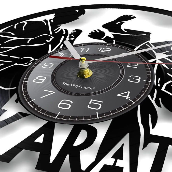 Vintage Karate Wall Clock