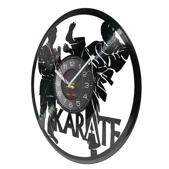 Vintage Karate Wall Clock